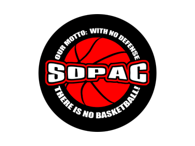 The official logo of SoPac Basketball Club