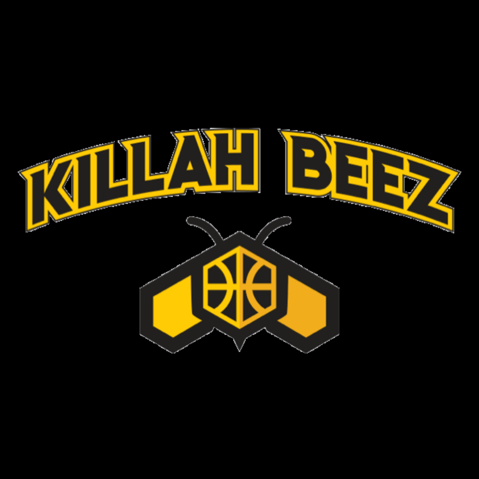 The official logo of Killah Beez Basketball