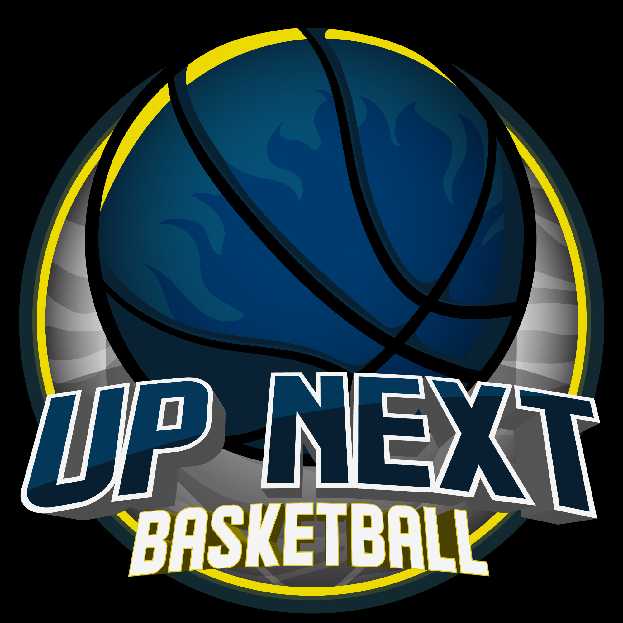 The official logo of Up Next Basketball